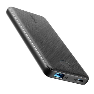 پاوربانک انکر مدل A1244H11 SUPER SLIM ظرفیت ظرفیت ۱۰۰۰۰ میلی آمپر ساعت